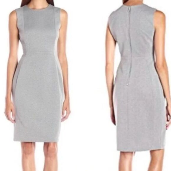 BRAND NEW STELLA &JULE SLEEVELESS ROUND NECK LINE SHEATH DRESS G1 - Picture 1 of 12